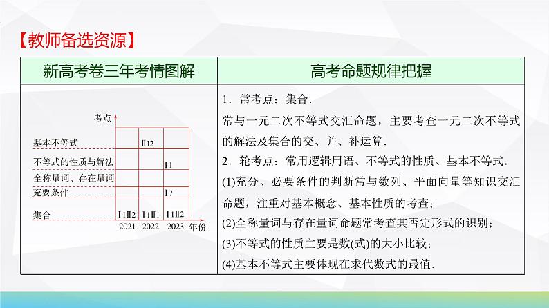 01 第1章 第1课时 集合-2025年高考数学一轮复习课件第2页
