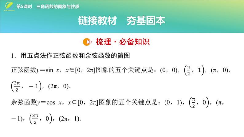 33 第4章 第5课时 三角函数的图象与性质-2025年高考数学一轮复习课件第4页