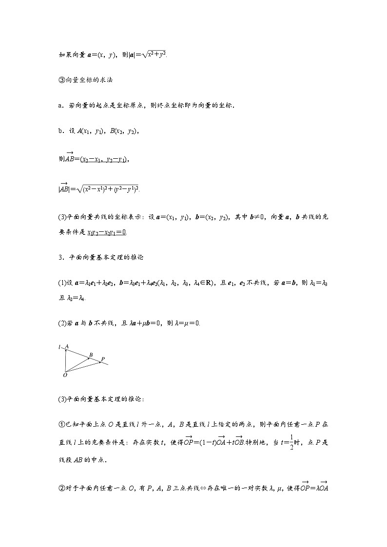 专题02 平面向量的基本定理及坐标表示(解析版)第2页