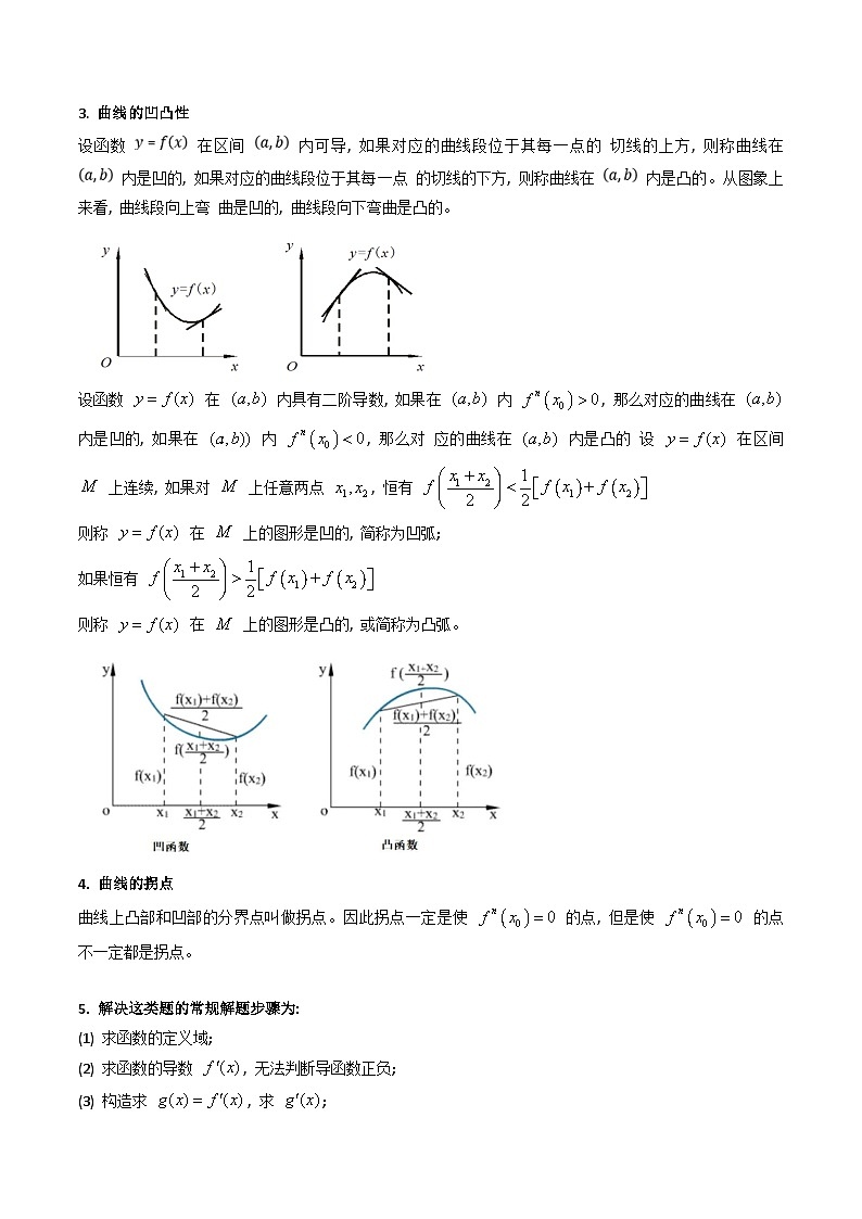 新高考数学一轮复习精品讲练测第3章第12讲 利用二阶导函数解决函数问题(培优)(学生版)第2页