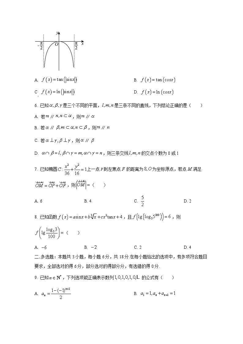 2024-2025学年辽宁省沈阳市高三上学期12月联考数学质量监测试题第2页
