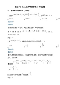 湖南省岳阳市岳阳县第一中学2024-2025学年高三上学期12月月考数学试卷（Word版附解析）