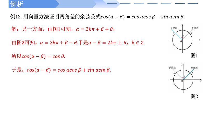 人教A版高中数学(必修第二册)同步教学课件6.3.5 平面向量数量积的坐标表示第8页