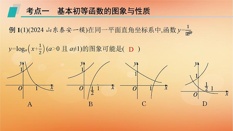 2025届高考数学二轮总复习专题1函数与导数第2讲基本初等函数函数的应用课件第2页
