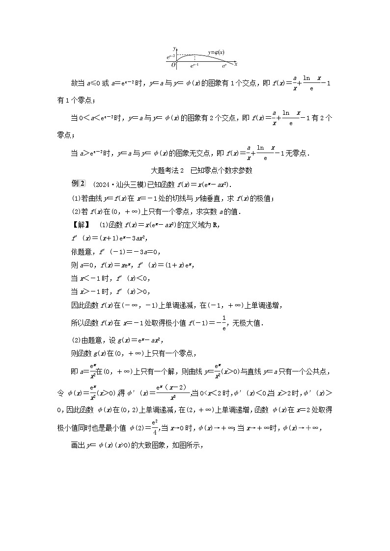 2025届高考数学二轮专题复习与测试专题4导数与函数零点第3页