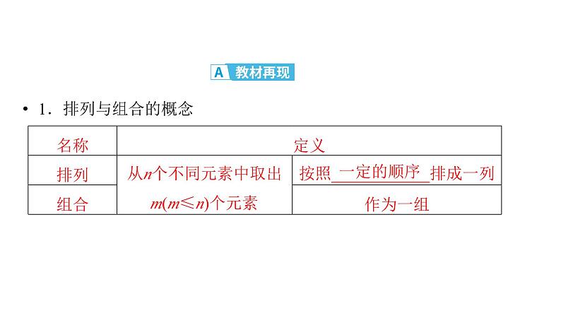2025高考数学一轮复习-第10章-计数原理-第2讲 排列与组合【课件】第4页
