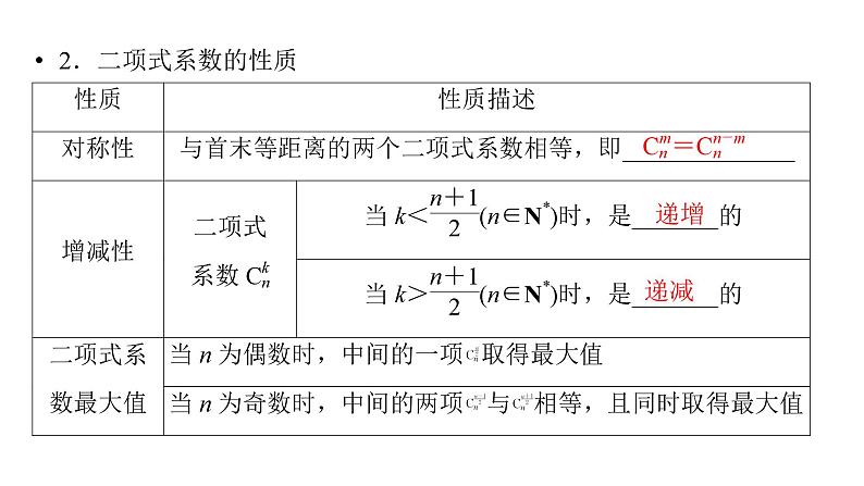 2025高考数学一轮复习-第10章-计数原理-第3讲 二项式定理【课件】第5页