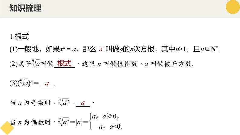 高中数学人教A版2019必修第一册同步课件4.1指数(六大题型)第6页