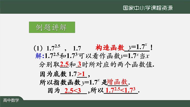人教A版(2019)高一数学必修第一册-指数函数的应用-【课件】第5页