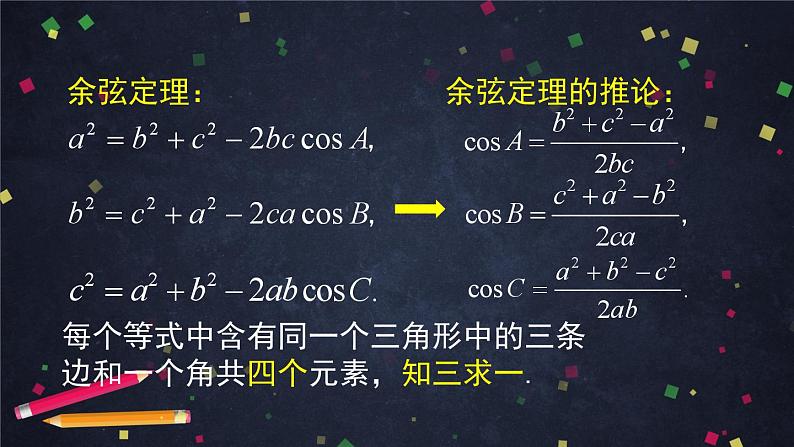 人教A版(2019)高一数学必修第二册-余弦定理的应用-【课件】第7页