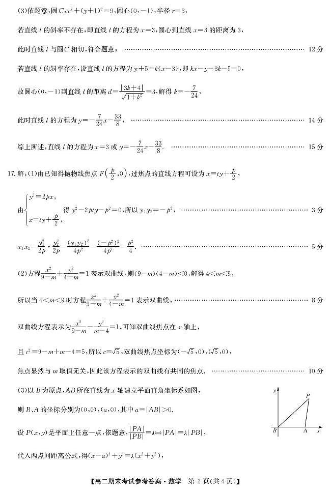 高二數(shù)學(xué)da第2頁(yè)