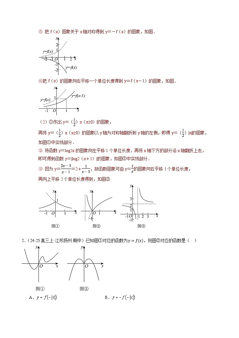 热点2-4 函数的图象及零点问题(10题型 高分技法 限时提升练)-2025年高考数学 热点 重点 难点 专练(新高考通用)(解析版)第3页