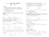 河南省新乡一模2025届高三第一次模拟考试数学试题及答案