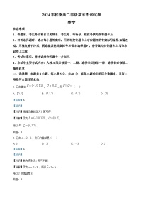 贵州省毕节梁才学校等2024-2025学年高二上学期期末考试数学试题 （解析版）