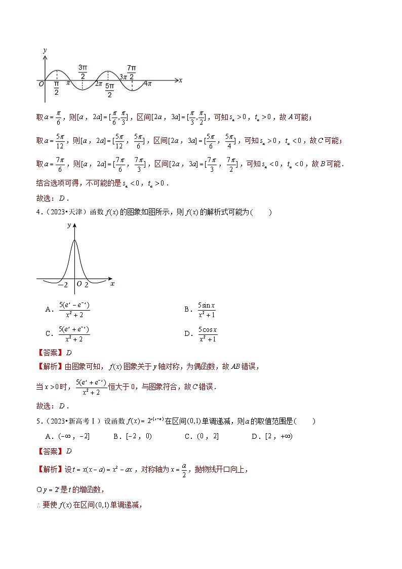 新高考数学一轮复习高考真题练习第2讲 函数与导数(解析版)第2页