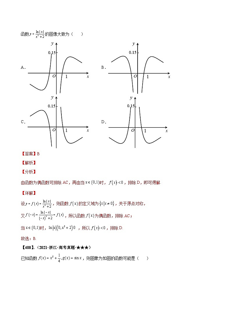 新高考数学一轮复习基础+提升训练专题2.3 函数图像变换(平移、伸缩、对称)(解析版)第2页