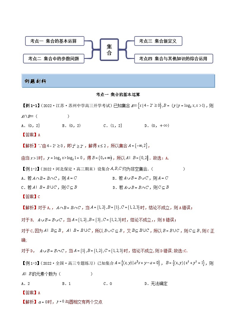 新高考数学一轮复习讲与练1.1 集合(精讲)(提升版)(解析版)第2页