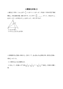 新高考数学二轮复习解答题强化训练（2）（2份，原卷版+解析版）