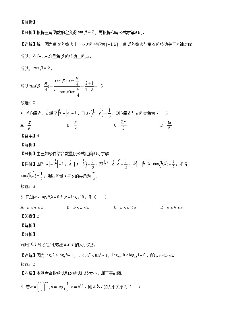 浙江省台州市温岭中学2024-2025学年高一下学期3月考试 数学试题(含解析)第2页