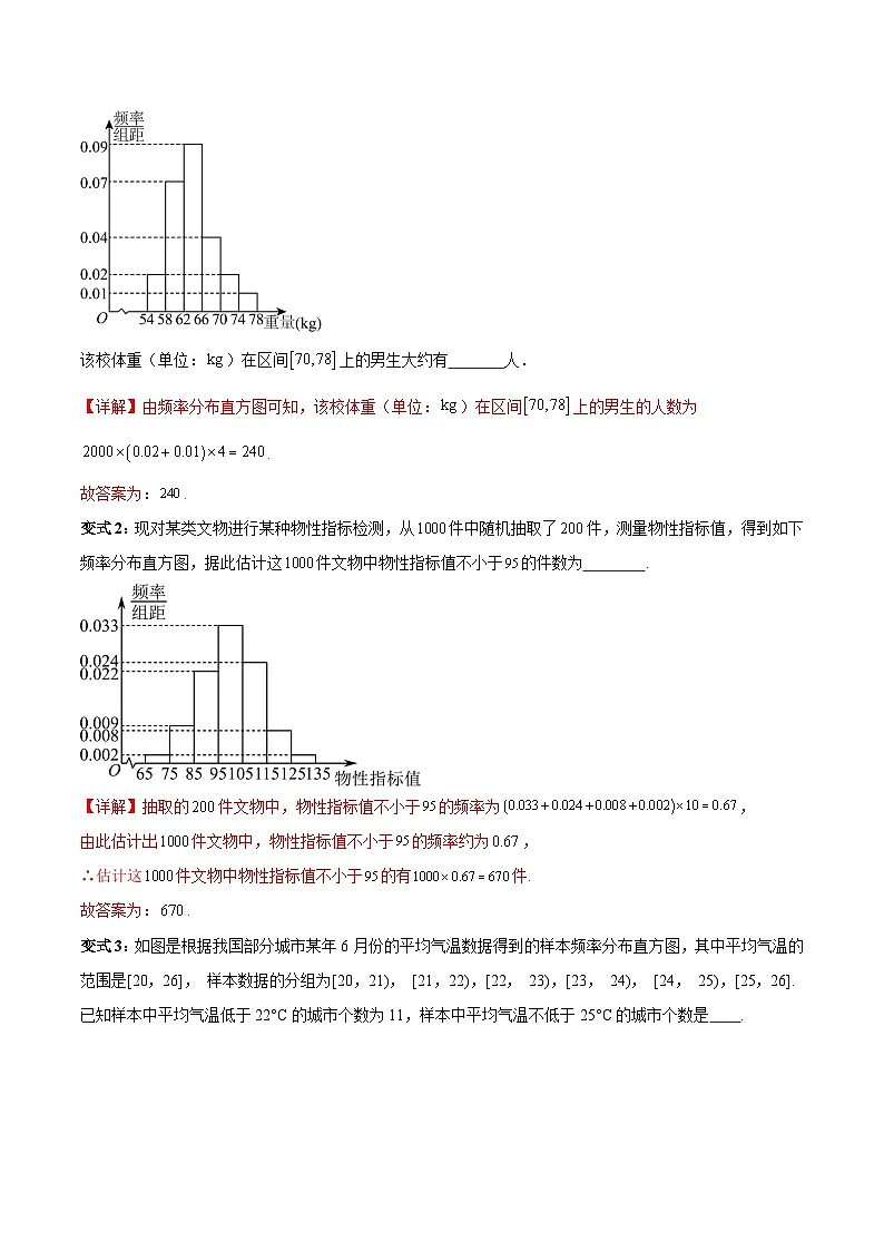 新高考数学二轮复习易错题训练专题13 统计(5大易错点分析+解题模板+举一反三+易错题通关)(解析版)第3页
