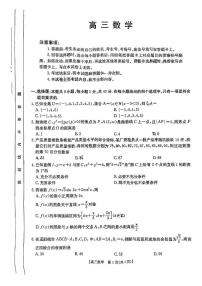 2025届广东高三2月大联考数学试题（含答案）