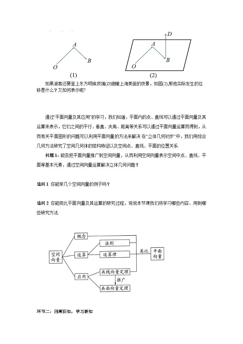 1.1.1 空间向量及其线性运算(导学案)(解析版)第2页