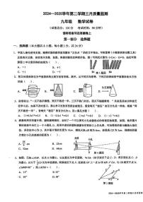 2025年广东深圳名校联考高考一模数学试题+答案