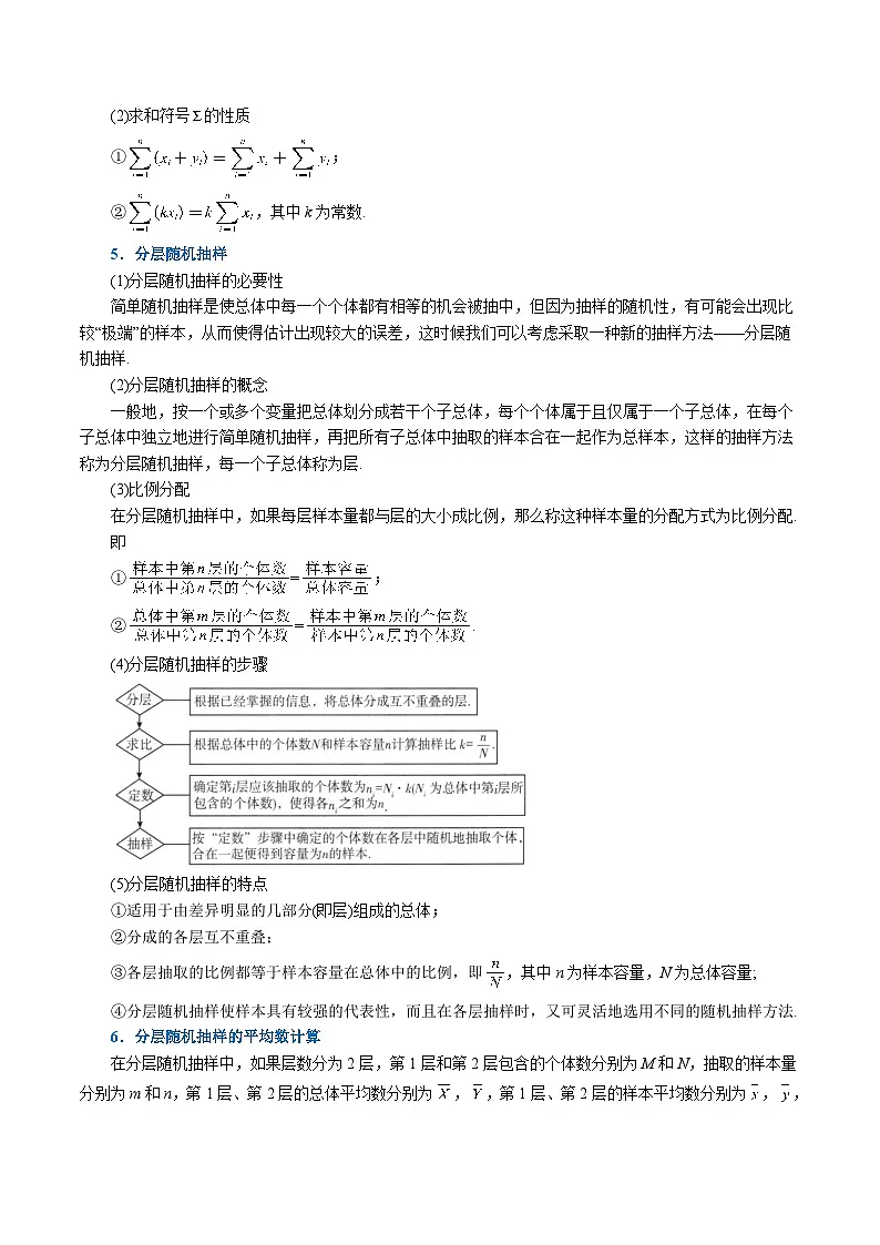 高考数学第二轮复习专题练习 专题9.1 随机抽样(重难点题型精讲)(学生版)第3页