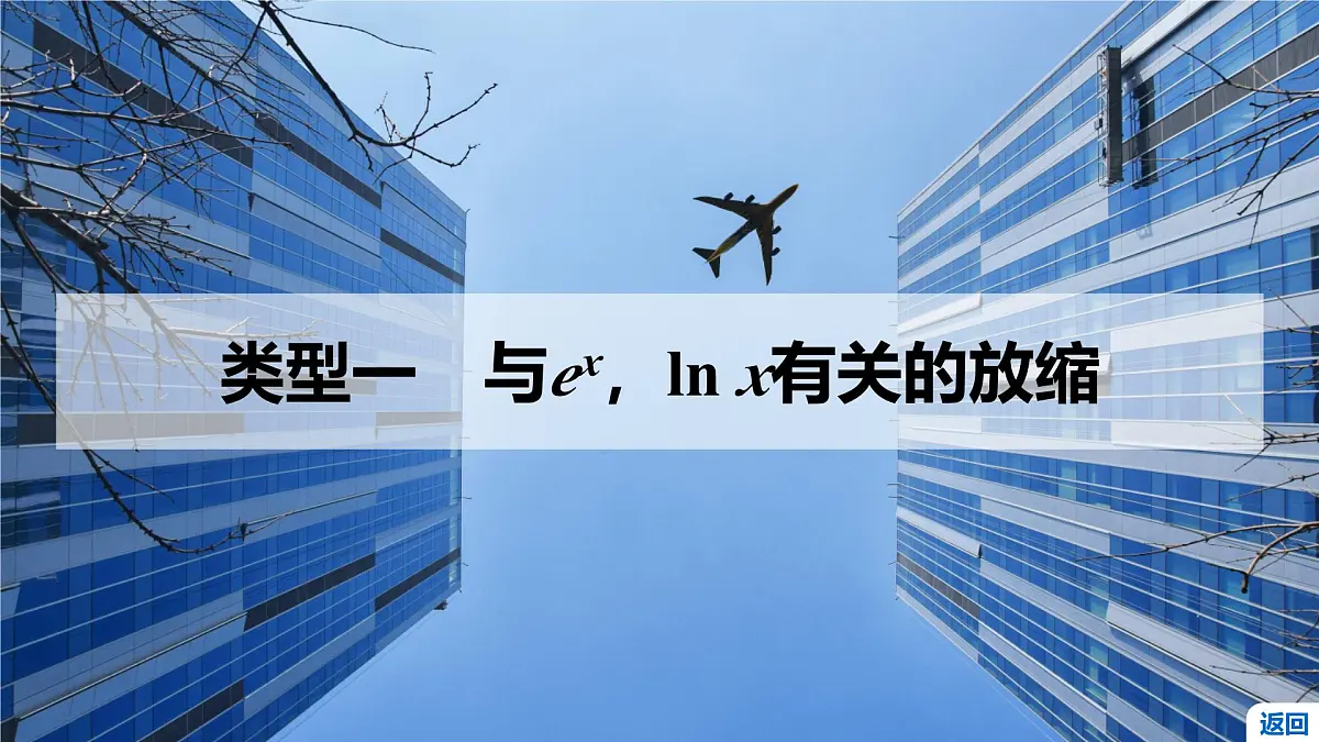11 培优拓展8 导数中常见的放缩应用第3页