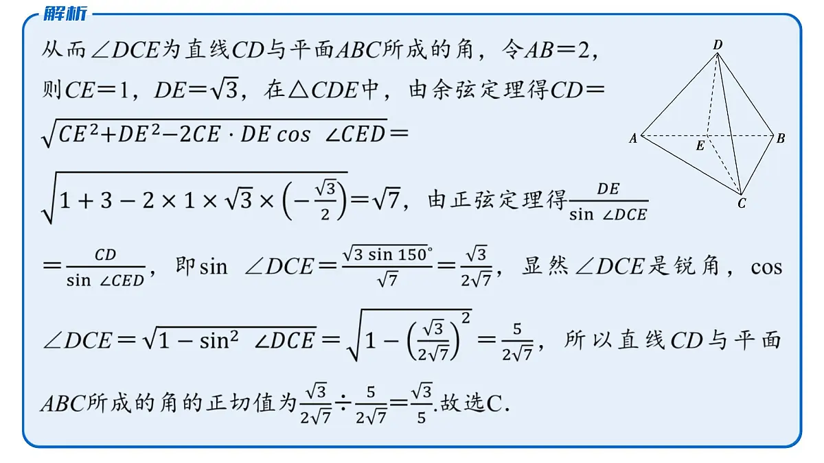 3 第三讲 空间向量与空间角第7页