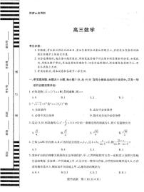 湖南省天一大联考2024-2025学年高三下学期2月联考数学试卷（含答案）