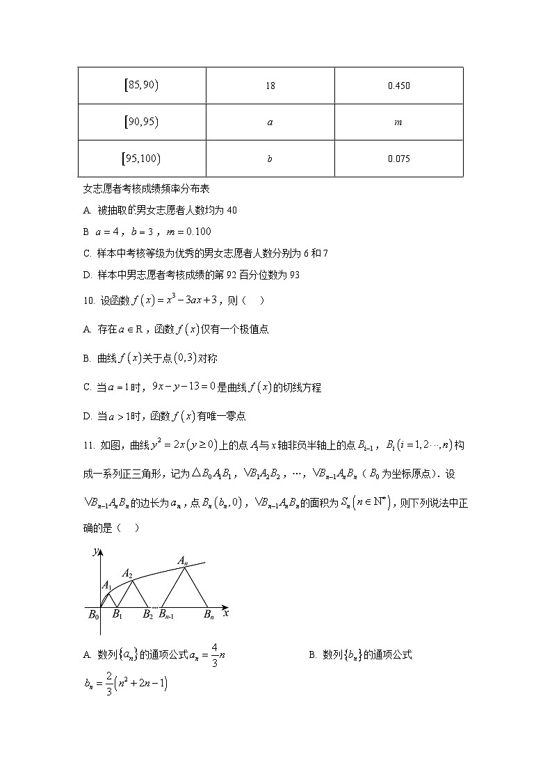 安徽省黄山市2025届高中毕业班第一次质量检测 数学试题第3页