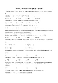 2025年广东省湛江市高考数学二模试卷（含答案）