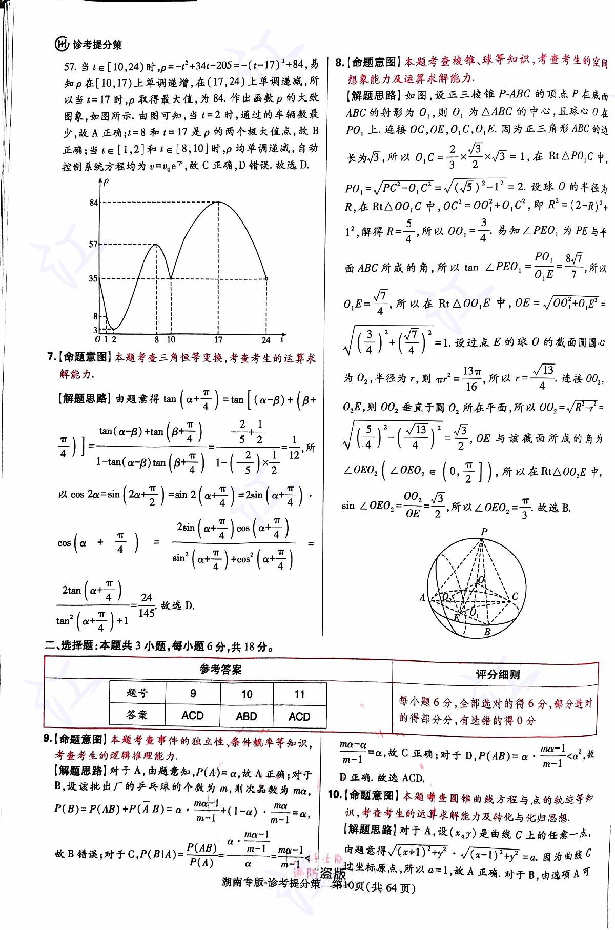 数学答案第2页