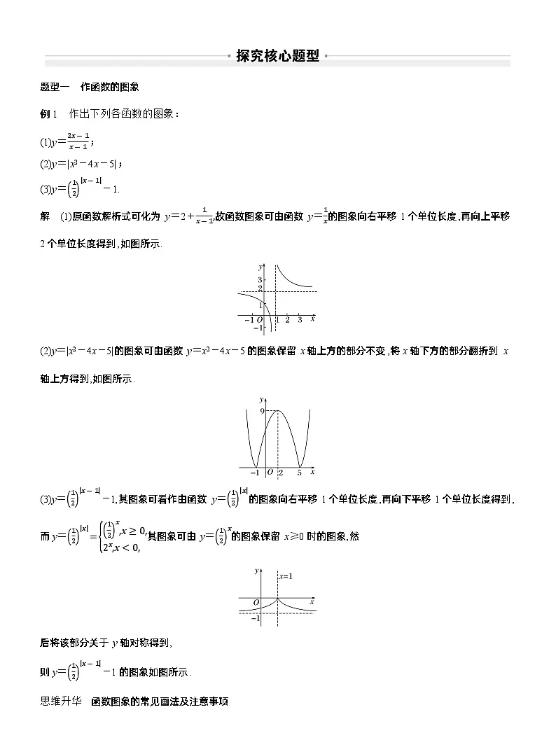 第二章 §2.11 函数的图象第3页