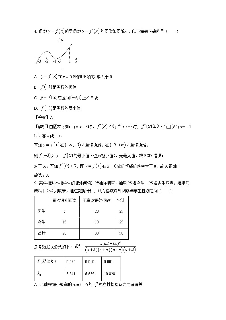 广东省湛江市2023-2024学年高二下学期期末调研考试数学试卷(解析版)第2页