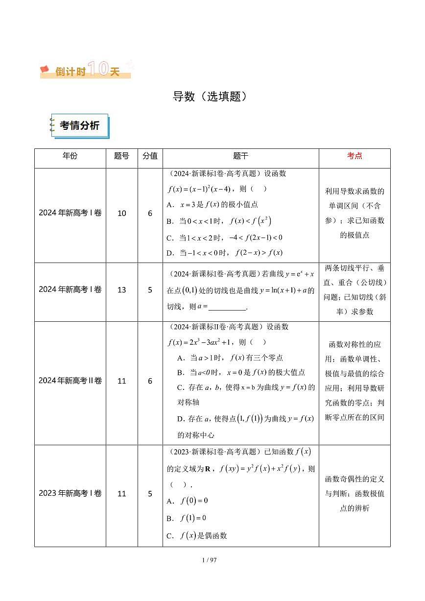 2025《高考数学•考前20天终极冲刺攻略》③(解析版)第2页