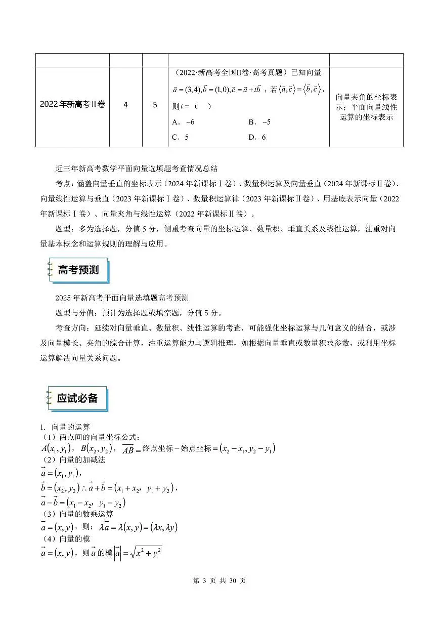 2025《高考数学•考前20天终极冲刺攻略》④(原卷版)第3页