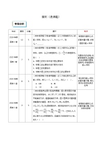 2025年高考数学三轮复习考前冲刺练习15 数列(选填题)(2份,原卷版+教师版)
