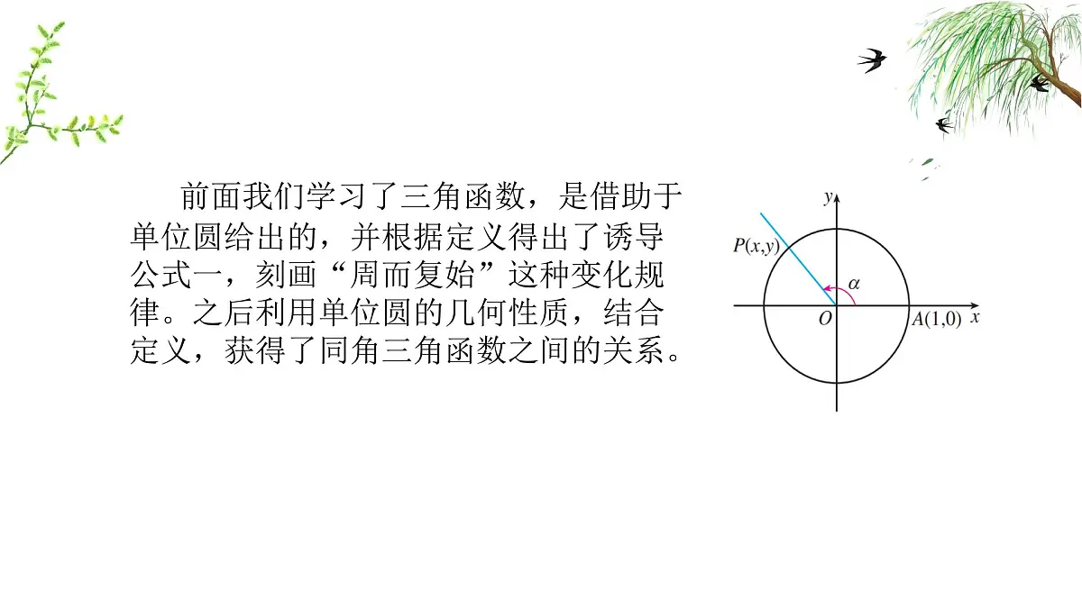 5.3 诱导公式(第1课时)课件-2024-2025学年高一上学期数学人教A版(2019)必修第一册第4页
