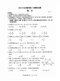 2025届山东省烟台市高三三模 数学试题及答案