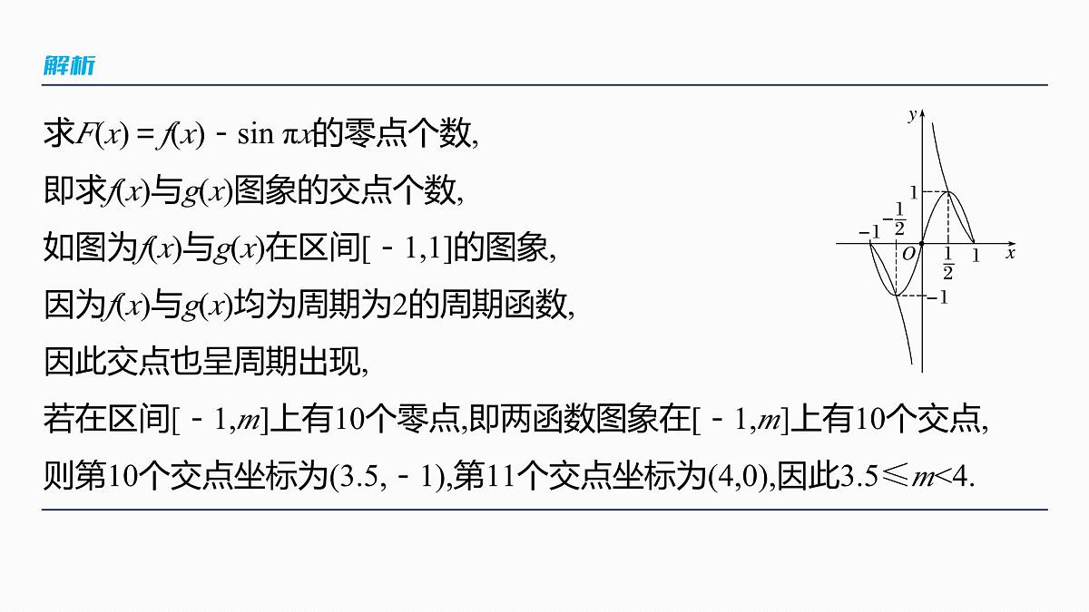 第二章 §2.13 函数与方程的综合应用-2026年高考数学大一轮复习课件含试题及答案(提高版)第7页