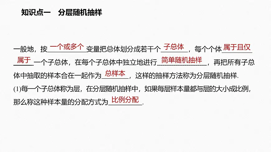 新人教版高中数学必修第二册-9.1.2分层随机抽样 9.1.3获取数据的途径【课件】第5页