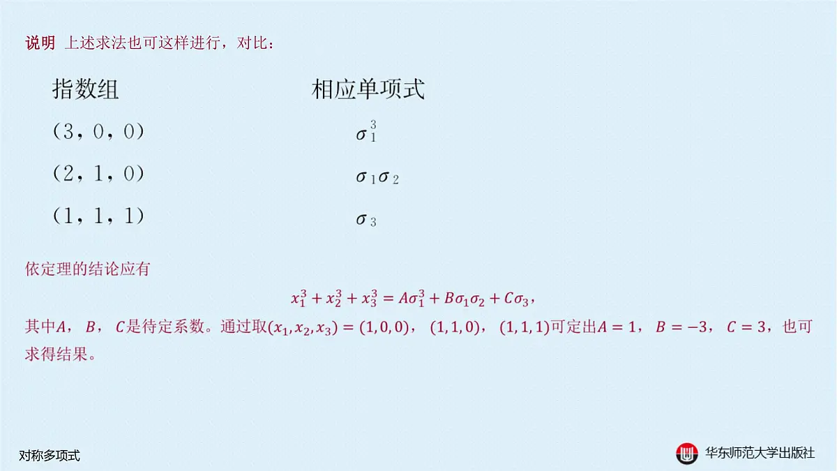 B-§10-3 对称多项式第5页