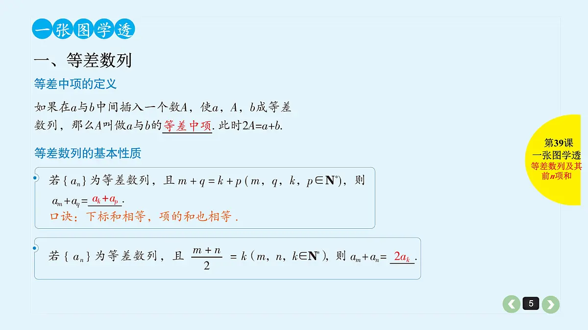 新高考第39课 等差数列及其前n项和第5页
