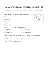 辽宁省沈文新高考研究联盟2024-2025学年高二（下）期末数学试卷（含答案）含答案解析