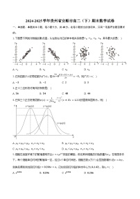 2024-2025学年贵州省安顺市高二（下）期末数学试卷（含答案）