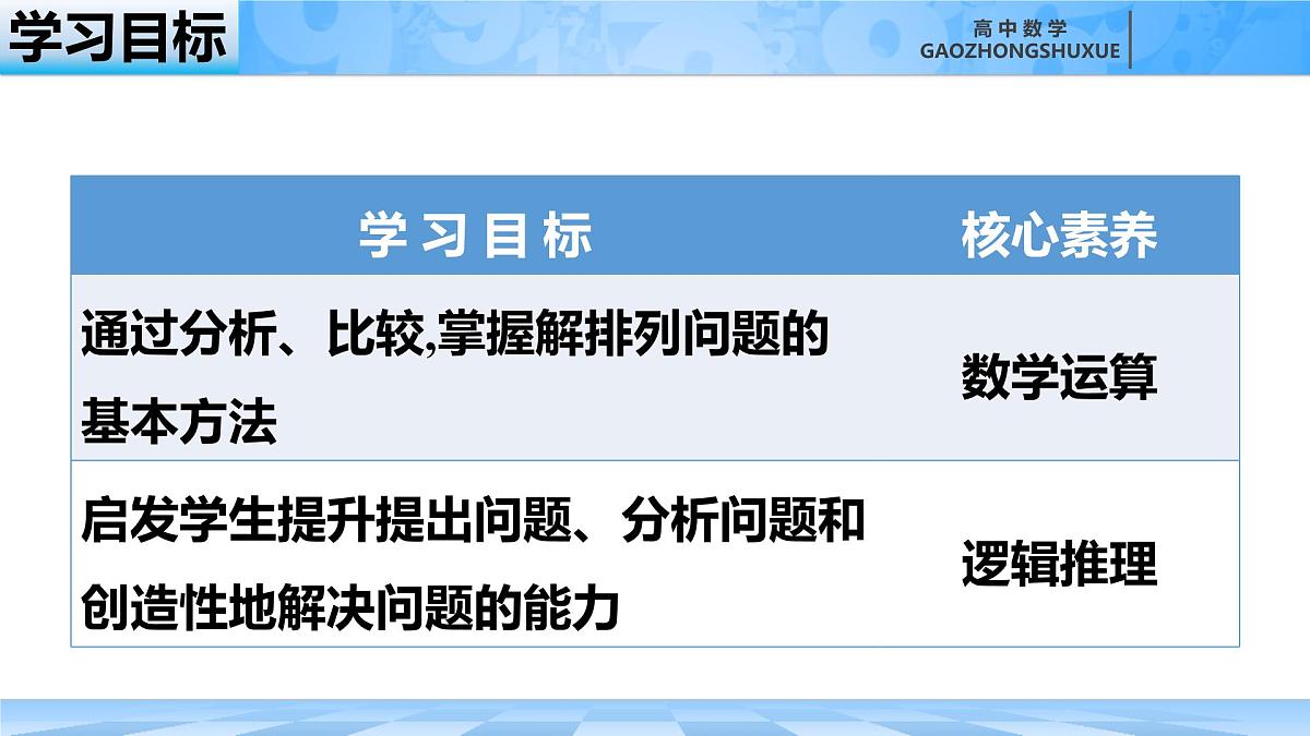 人教B版高中数学选修2 3-1-2《排列与排列数第二课时》课件第4页