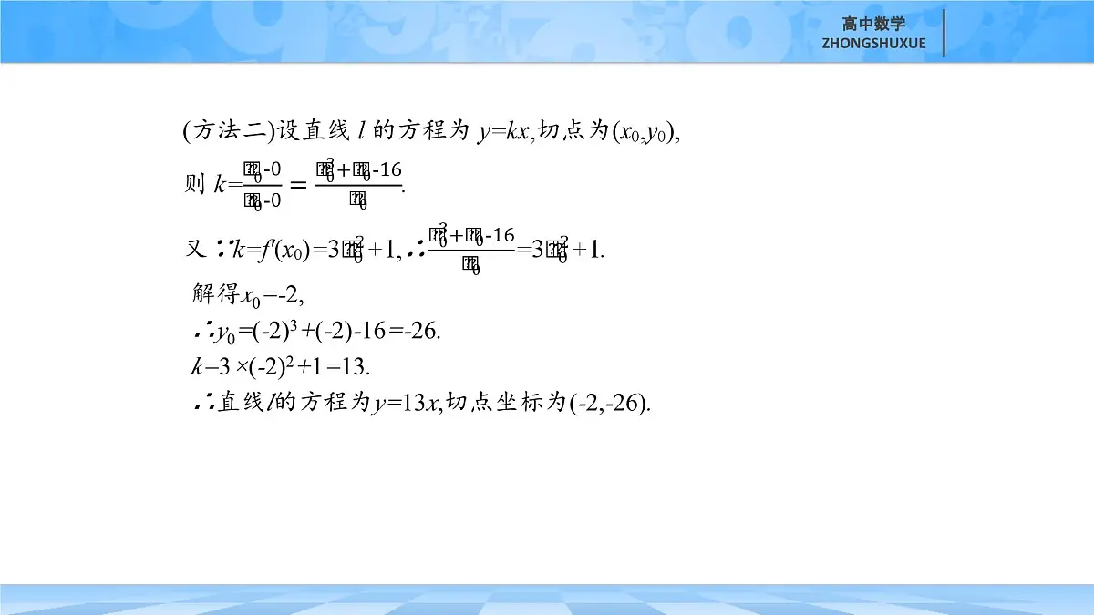 人教B版高中数学选修3 第六章《导数及其应用》复习课件课件第5页