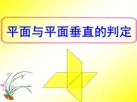 人教课标B版高中数学必修2 1-2-3《平面与平面垂直的判定》课件